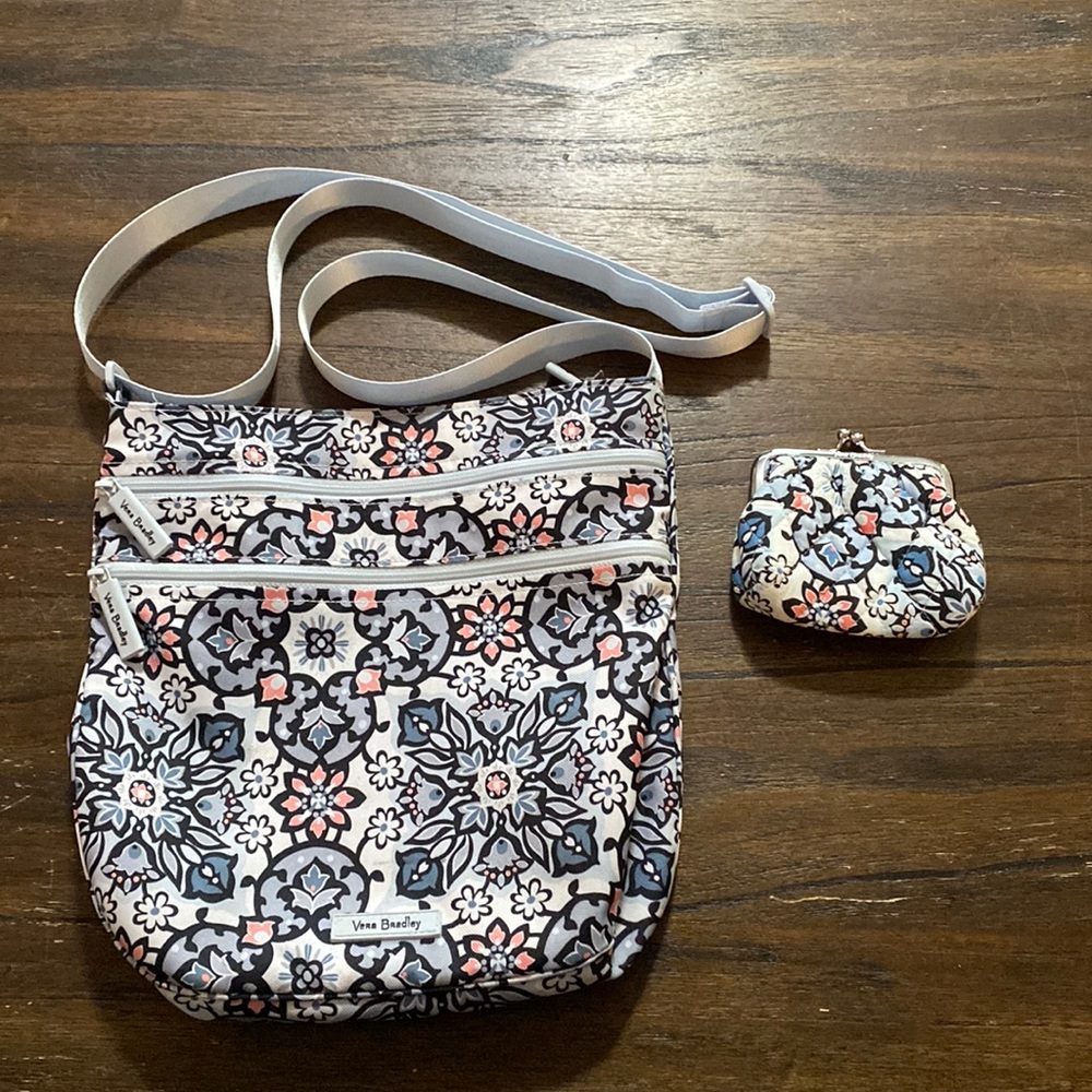 Vera Bradley Purse and matching coin purse